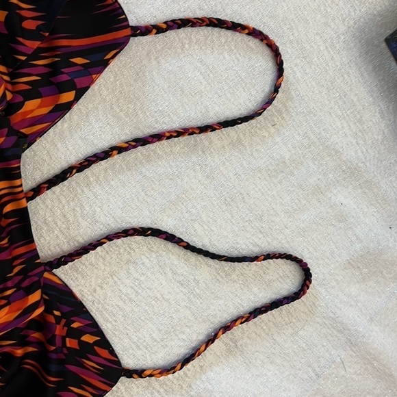 Julie Brown Olivia Silk Maxi Dress Large NWT - Picture 9 of 10